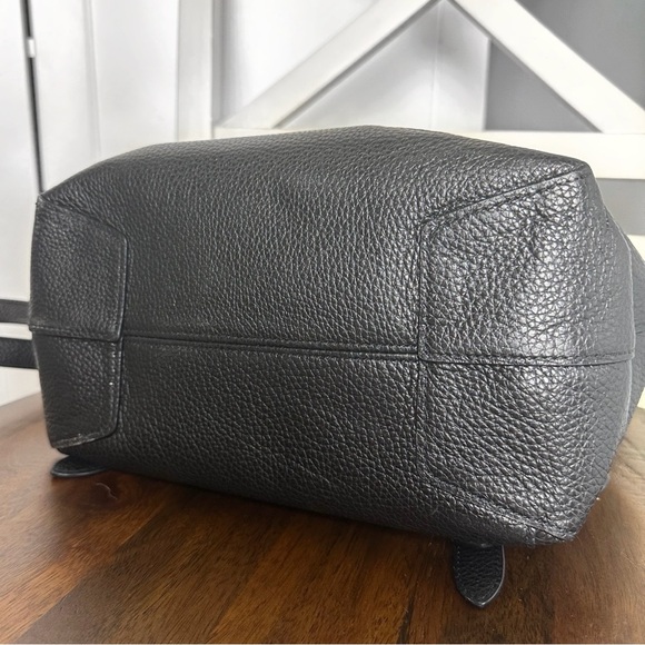 Coach Kelo Backpack | Black Pebbled Leather | Authentic - Picture 6 of 7